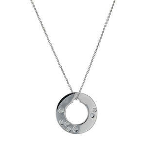 Dinh Van Cible diamonds and gold necklace